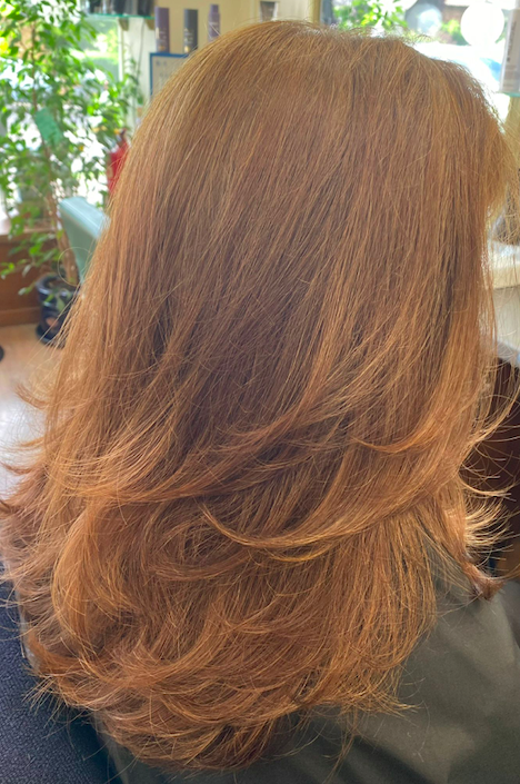 Auburn Hair Colour Onslow Village