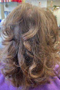 brown-wave-curl-from-behind-Ds-hair-creations-Guildford