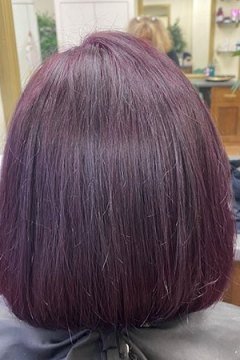 purple-cut-in-to-neck-dye-Ds-hair-creations-Guildford