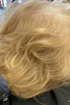 blonde-mature-short-wave-style-Ds-hair-creations-Guildford